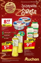 Gazetka promocyjna Auchan - Gazetka - ważna od 24.12 do 24.12.2024 - strona 1 - produkty: Majonez, Olej