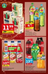 Gazetka promocyjna Auchan - Gazetka - ważna od 24.12 do 24.12.2024 - strona 30 - produkty: Sok, Coca-Cola, Lipton, Fanta, Sprite, Napój, Hortex, Fa