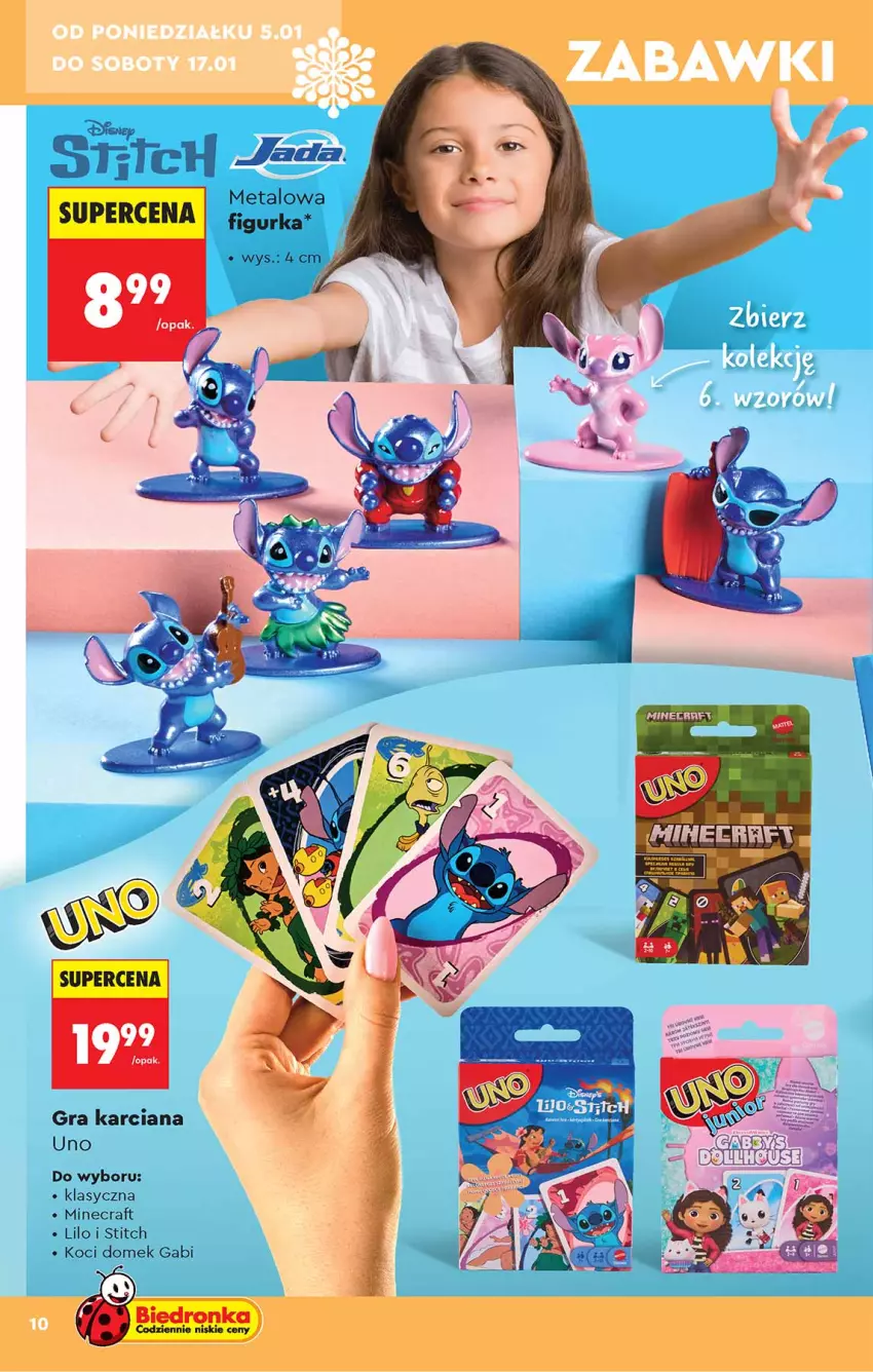 Gazetka promocyjna Biedronka - Okazje Tygodnia - ważna 05.01 do 17.01.2026 - strona 10 - produkty: Gra, Koc, Minecraft