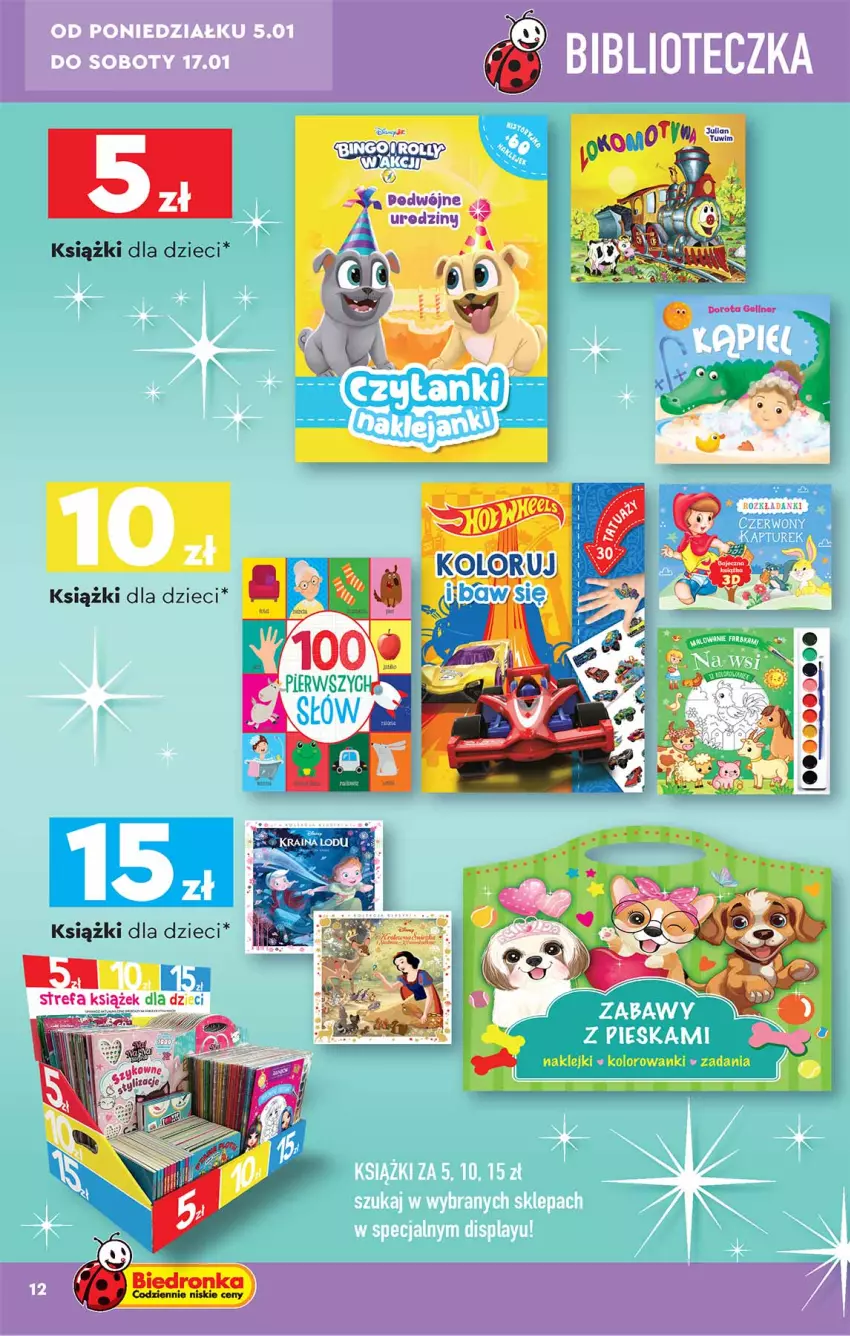 Gazetka promocyjna Biedronka - Okazje Tygodnia - ważna 05.01 do 17.01.2026 - strona 12 - produkty: Dzieci