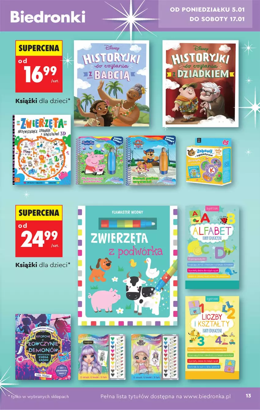 Gazetka promocyjna Biedronka - Okazje Tygodnia - ważna 05.01 do 17.01.2026 - strona 13 - produkty: Dzieci, Kaki