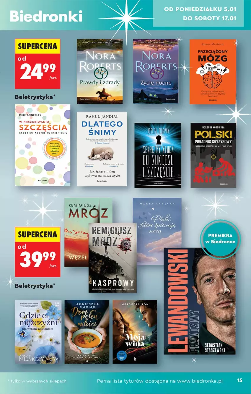 Gazetka promocyjna Biedronka - Okazje Tygodnia - ważna 05.01 do 17.01.2026 - strona 15 - produkty: Fa, Orka, Por