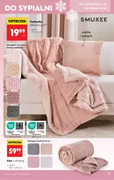 Gazetka promocyjna Biedronka - Okazje Tygodnia - Gazetka - ważna od 17.01 do 17.01.2026 - strona 27 - produkty: Koc, Poduszka dekoracyjna, Poduszka, Fa