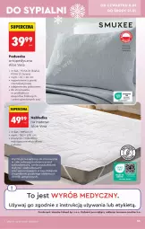 Gazetka promocyjna Biedronka - Okazje Tygodnia - Gazetka - ważna od 17.01 do 17.01.2026 - strona 33 - produkty: Top, Materac, Tera, Aloe vera, Pokrowiec, Poduszka