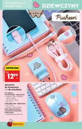 Gazetka promocyjna Biedronka - Okazje Tygodnia - Gazetka - ważna od 17.01 do 17.01.2026 - strona 34 - produkty: Por, Przewód, Tera, Warka, Mysz bezprzewodowa, Mysz, Komputer, Smartfon