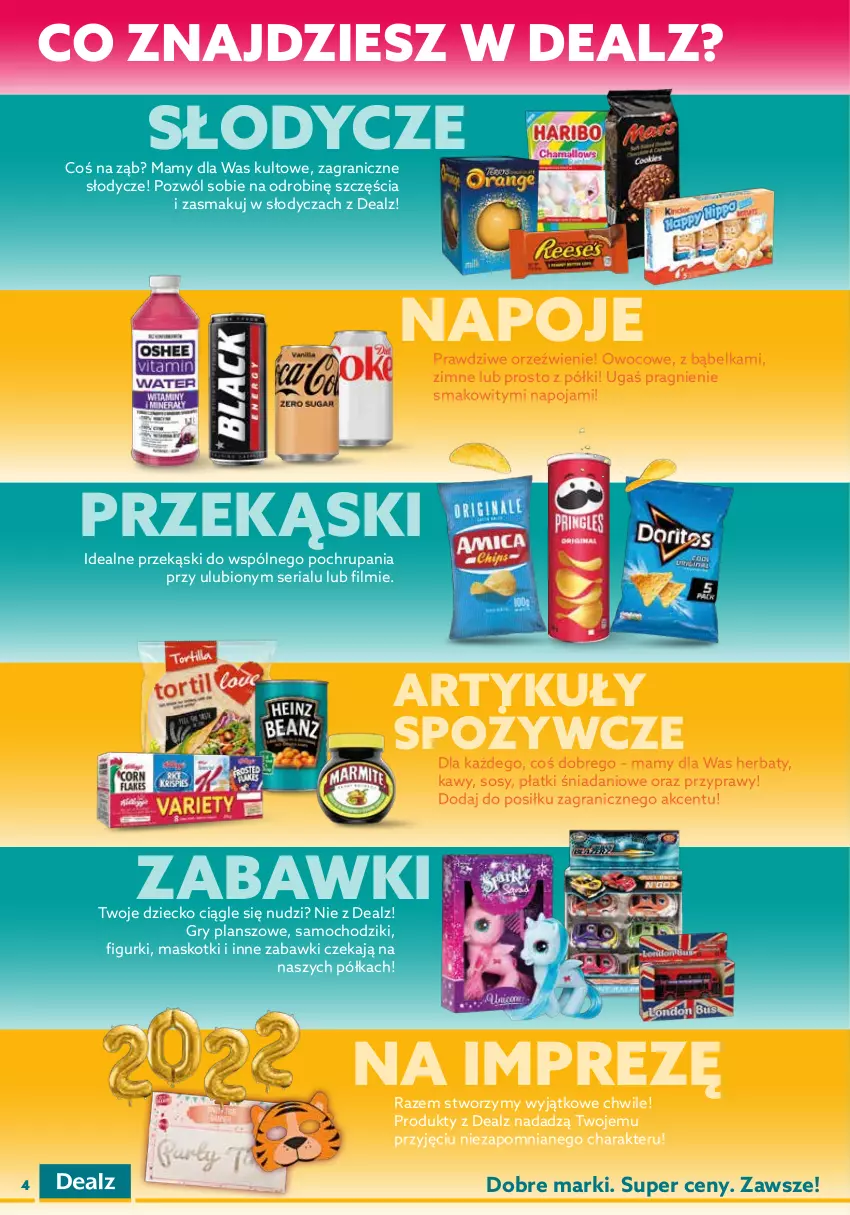 Gazetka promocyjna Dealz - WIELKIE OTWARCIE 22.11.2022 🥳NOWA Twoje Centrum, Żywiec - ważna 22.11 do 05.12.2022 - strona 4 - produkty: HP, Napoje, Zdrowie