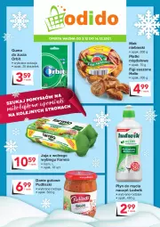 Gazetka promocyjna Odido - Kupuj ULUBIONE! - Gazetka - ważna od 16.12 do 16.12.2021 - strona 1 - produkty: Ludwik, Do mycia naczyń, Jaja, Płyn do mycia naczyń, Orbit, Figi, Guma do żucia, Pudliszki, Płyn do mycia, Helio, Jaja z wolnego wybiegu, Danie gotowe, Fa