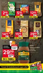 Gazetka promocyjna Delikatesy Centrum - Gazetka DC40 czw-sr - Gazetka - ważna od 18.10 do 18.10.2023 - strona 29 - produkty: Rum, Por, Saga, Kawa, Lack, Jacobs, Herbata, LG, Fa