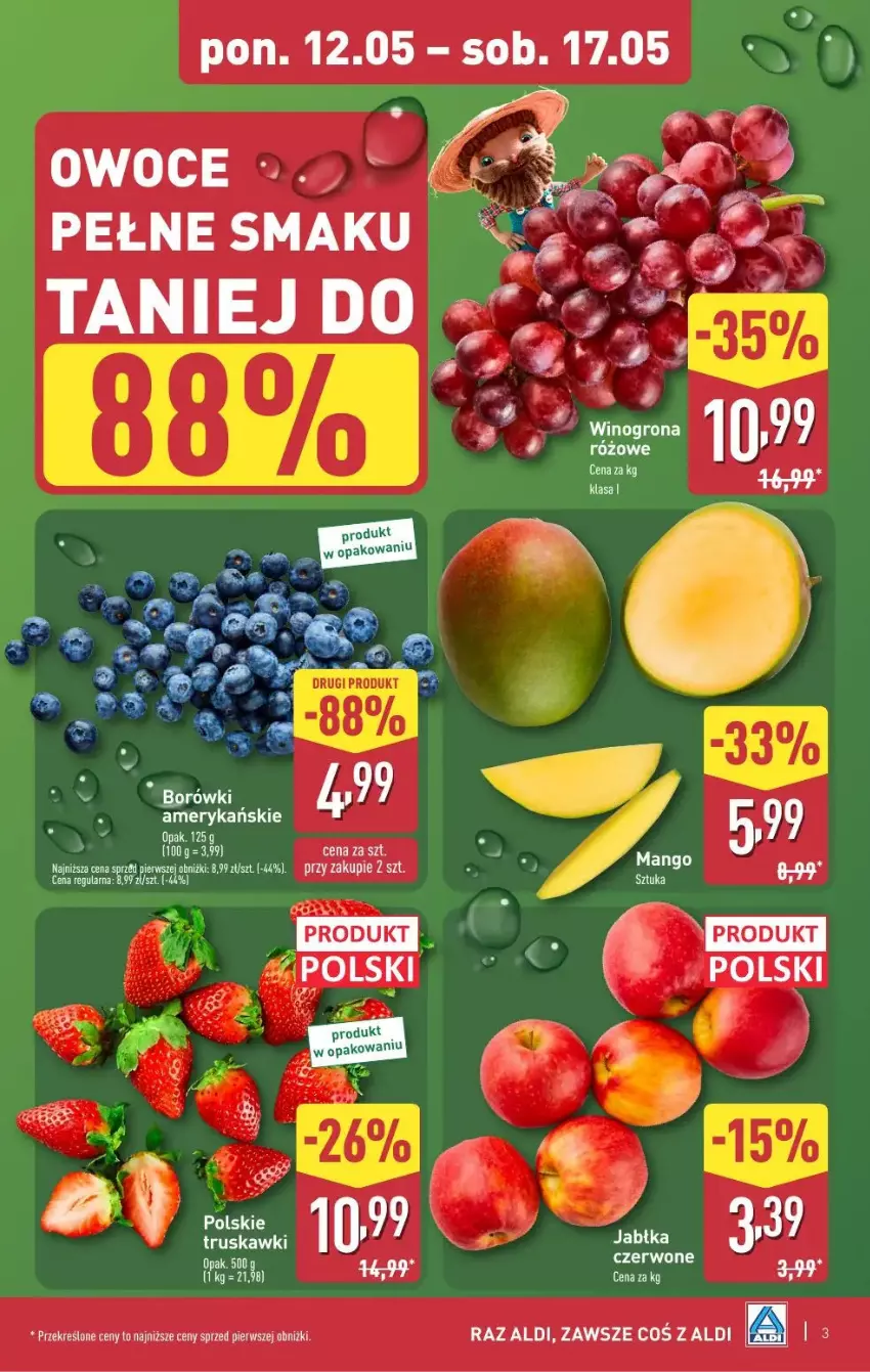 Gazetka promocyjna Aldi - ważna 12.05 do 17.05.2025 - strona 23 - produkty: Truskawki