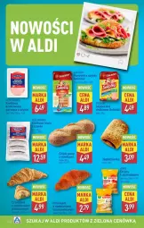 Gazetka promocyjna Aldi - Gazetka - ważna od 17.05 do 17.05.2025 - strona 2 - produkty: Sok, Sokołów, Parówki, Parówki z szynki, Chipsy, Croissant, Kiełbasa biała, Chleb, Kiełbasa, Jagodzianka