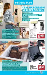 Gazetka promocyjna Aldi - Gazetka - ważna od 17.05 do 17.05.2025 - strona 20 - produkty: Por, Szczotka, Kabel USB, Butelka ze spryskiwaczem, Akumulator