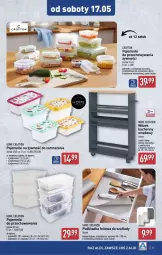 Gazetka promocyjna Aldi - Gazetka - ważna od 17.05 do 17.05.2025 - strona 29 - produkty: Por, Pojemnik, Podkładka, Wózek, Olej, Podkład, Fa