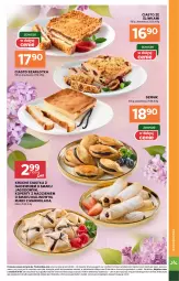 Gazetka promocyjna Stokrotka - Market - Gazetka - ważna od 07.05 do 07.05.2025 - strona 17 - produkty: Ciastka, Warzywa, Ser, Szarlotka, Mola, Rurki, Owoce, Mięso