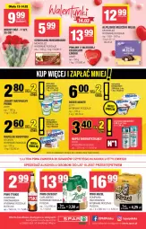 Gazetka promocyjna Spar - Spar-Mini - Gazetka - ważna od 19.02 do 19.02.2025 - strona 4 - produkty: Piwo, Ser, Zott, Praliny, Lindor, Wafelek, Tyskie, Carlsberg, Mleczko, Czekolada, Bukiet, Knoppers, Deser, Lindt, Milka, Kozel, Monte