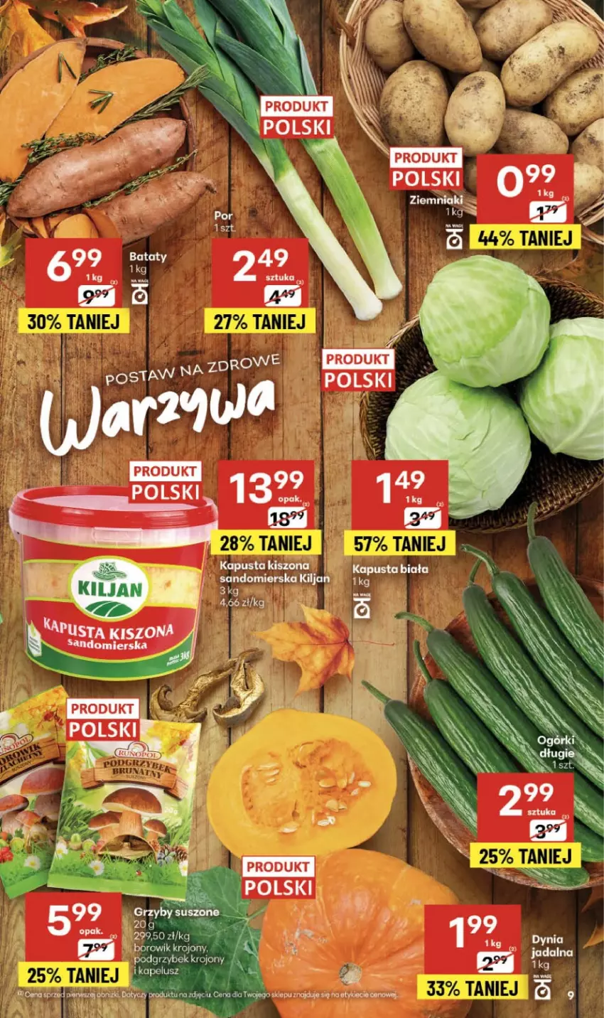 Gazetka promocyjna Delikatesy Centrum - Franczyza DC43 Czwartek - ważna 23.10 do 29.10.2025 - strona 9 - produkty: Fa, Grzyby, Ziemniaki