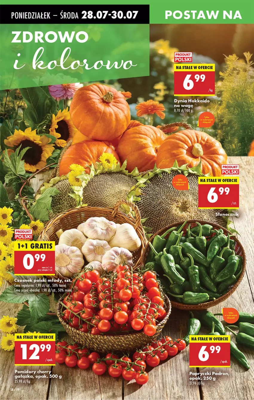 Gazetka promocyjna Biedronka - Od Poniedziałku - ważna 28.07 do 02.08.2025 - strona 22 - produkty: Fa, LG, Pomidory