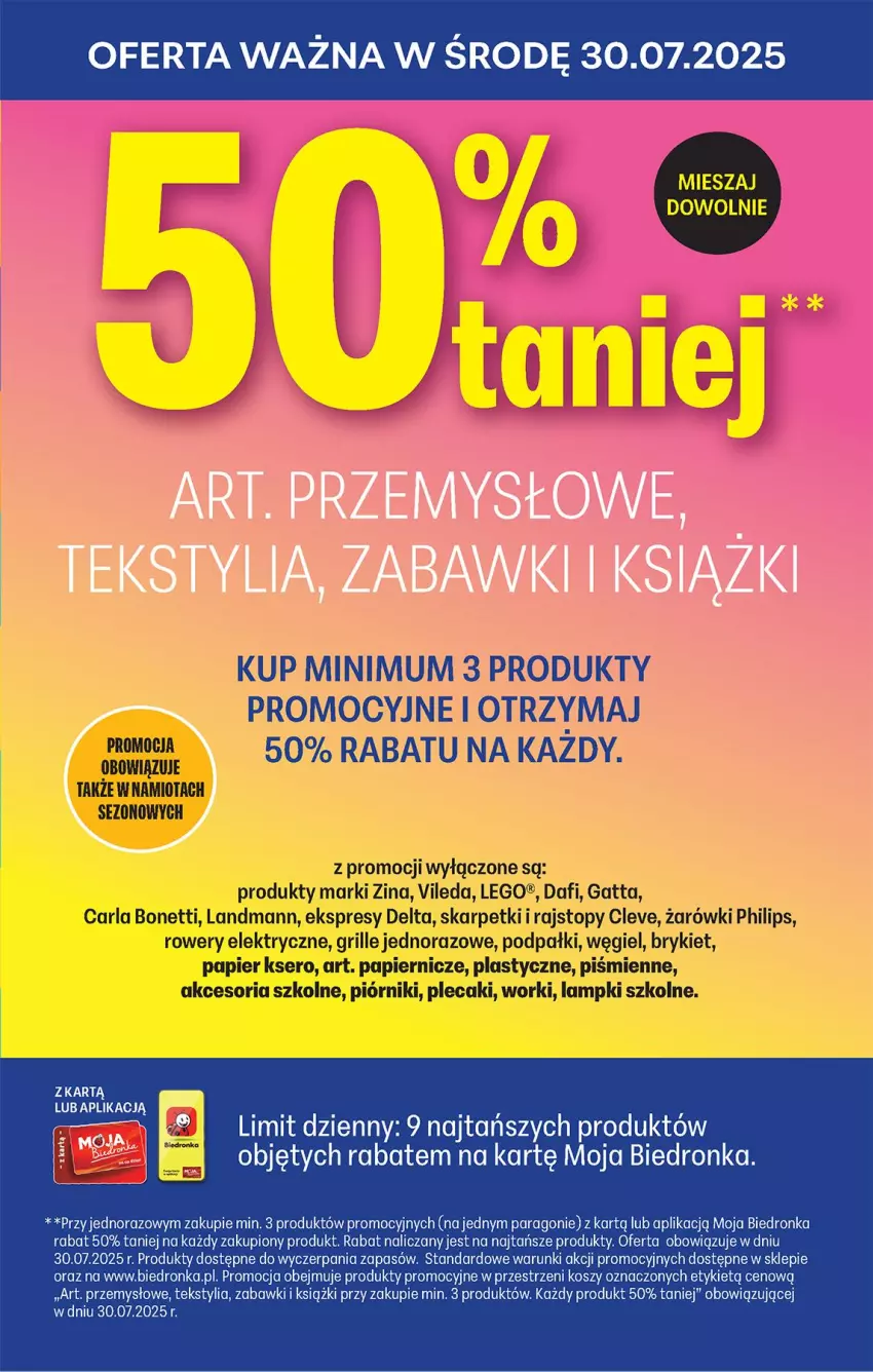 Gazetka promocyjna Biedronka - Od Poniedziałku - ważna 28.07 do 02.08.2025 - strona 7 - produkty: Fa, Gatta, Kosz, Mule, Philips, Por