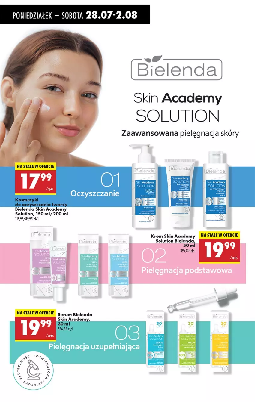Gazetka promocyjna Biedronka - Od Poniedziałku - ważna 28.07 do 02.08.2025 - strona 70 - produkty: AEG, Bielenda, Pielęgnacja skóry, Rum, Ser, Serum