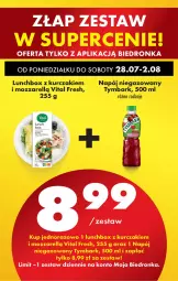 Gazetka promocyjna Biedronka - Od Poniedziałku - Gazetka - ważna od 02.08 do 02.08.2025 - strona 2 - produkty: Kurczak, Tymbark, Napój niegazowany, Napój