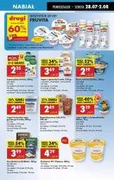 Gazetka promocyjna Biedronka - Od Poniedziałku - Gazetka - ważna od 02.08 do 02.08.2025 - strona 41 - produkty: Jogurt naturalny, Ser, Por, Gra, BIC, Piątnica, Jogurt, Chia, Activia, Taca, Ser pleśniowy, Cappuccino, Napój, Jogurt pitny, Fa