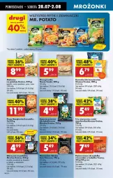 Gazetka promocyjna Biedronka - Od Poniedziałku - Gazetka - ważna od 02.08 do 02.08.2025 - strona 48 - produkty: Kurczak, Pierogi, Kalafior, Makaron, Warzywa, Sos, Ser, Por, Noż, Borówka, Zupa, Penne, Pizza, Pizza margherita, Skrzydełka z kurczaka, Szpinak, Hortex