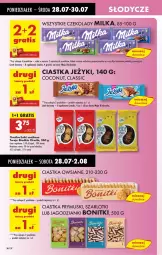 Gazetka promocyjna Biedronka - Od Poniedziałku - Gazetka - ważna od 02.08 do 02.08.2025 - strona 52 - produkty: Ciastka, Por, Mus, Gra, Jeżyki, Bonitki, Ciastka owsiane, Milka