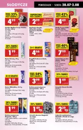 Gazetka promocyjna Biedronka - Od Poniedziałku - Gazetka - ważna od 02.08 do 02.08.2025 - strona 55 - produkty: Krówki mleczne, Ciastka, Gra, Cukier, Cukierki czekoladowe, Bounty, Bonitki, Wafle, Sezam, Rogal, Czekolada, Czekolada gorzka, Delicje, Baton, Cukierki, Kakao, Biszkopty, Michałki, Kokos