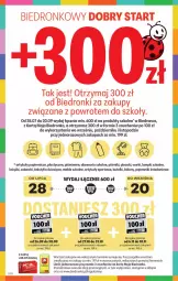 Gazetka promocyjna Biedronka - Od Poniedziałku - Gazetka - ważna od 02.08 do 02.08.2025 - strona 6 - produkty: Top, Por, Papier, Piórnik, Pojemnik, Plecak, Sport, Dzieci, Danio, Meble