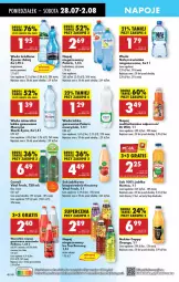 Gazetka promocyjna Biedronka - Od Poniedziałku - Gazetka - ważna od 02.08 do 02.08.2025 - strona 60 - produkty: Nałęczowianka, Sok, Por, Mus, Gra, Napoje, LANA, Sok jabłkowy, Oranżada, Hellena, Szyna, Cappy, Woda mineralna, Napój niegazowany, Woda, Napój, Olej, Nektar, Hortex