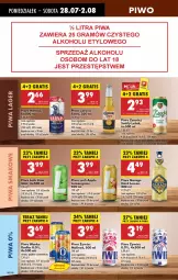 Gazetka promocyjna Biedronka - Od Poniedziałku - Gazetka - ważna od 02.08 do 02.08.2025 - strona 62 - produkty: Piwa, Piwo, Gra, Tera, Warka, Corona Extra, Radler, Harnaś, Grejpfrut