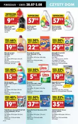Gazetka promocyjna Biedronka - Od Poniedziałku - Gazetka - ważna od 02.08 do 02.08.2025 - strona 76 - produkty: Płyn do prania, Koc, Finish, Tablet, Proszek do prania, Persil, Vizir, Woolite, Zmywarki, Flora, Ariel, Kapsułki do prania, Tabletki do zmywarki