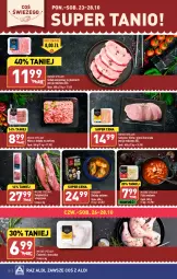 Gazetka promocyjna Aldi - Pełna oferta - Gazetka - ważna od 28.10 do 28.10.2023 - strona 10 - produkty: Kurczak, Sok, Por, Polędwiczka wieprzowa, Sokołów, Mięsne specjały, Schab wieprzowy, Kotlet, Mięso z indyka, Flaki, Flaki wołowe, Mięso