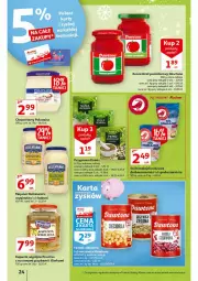 Gazetka promocyjna Auchan - Magia stołu wigilijnego Hipermarkety - Gazetka - ważna od 24.12 do 24.12.2021 - strona 24 - produkty: Chrzan, Majonez, Koncentrat pomidorowy, Dawtona, Sól, Koc, Gin, Sól himalajska, Babuni, Fasola, Pieprz, Cieciorka, Kamis, Orka, Fa