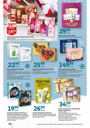 Gazetka promocyjna Auchan - Magia stołu wigilijnego Hipermarkety - Gazetka - ważna od 24.12 do 24.12.2021 - strona 28 - produkty: Woda perfumowana, Zestaw prezentowy, BIC, Pantene, Dezodorant, Krem do rąk, Balsam do ciała, Mleczko do ciała, Perfum, Pianka do golenia, Mleczko, Mars, Szampon, Ziaja, Peeling, Krem pod oczy, Odżywka, Mydło, Woda, Masło, Olej, Mleko