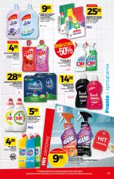 Gazetka promocyjna Topaz - Gazetka - Gazetka - ważna od 09.06 do 09.06.2021 - strona 17 - produkty: Palmolive, Ajax, Finish, Tablet, Proszek do prania, Clin, Cillit Bang, Płyn do płukania, Zmywarki, Colgate, Ariel, Płyn do szyb, Tabletki do zmywarki, LG