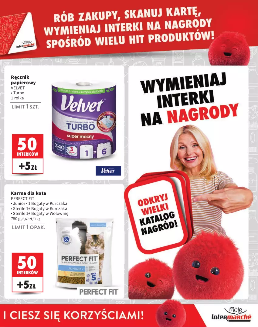 Gazetka promocyjna Intermarche - ważna 01.08 do 31.10.2024 - strona 21 - produkty: Kurczak, Papier, Ręcznik, Velvet