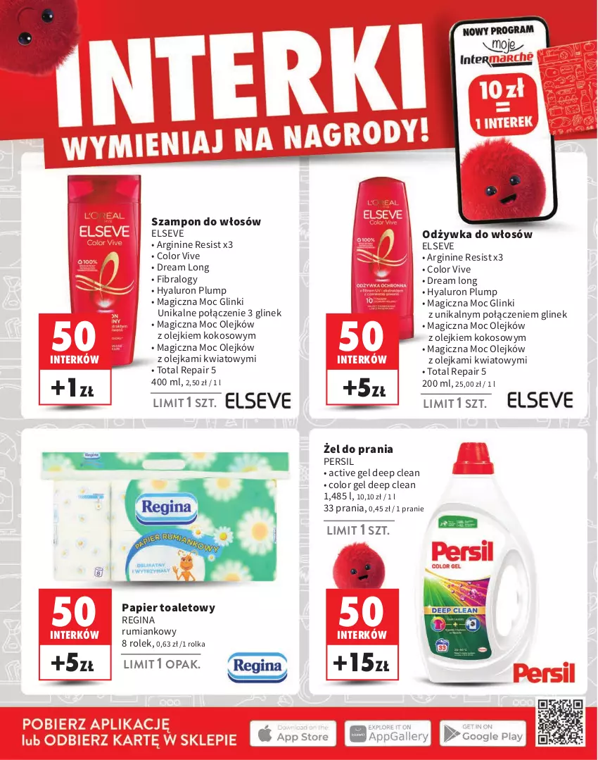 Gazetka promocyjna Intermarche - ważna 01.08 do 31.10.2024 - strona 22 - produkty: Elseve, Gin, Kokos, Odżywka, Olej, Papier, Papier toaletowy, Persil, Rum, Szampon