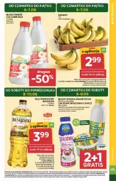 Gazetka promocyjna Stokrotka - Supermarket - Gazetka - ważna od 12.06 do 12.06.2024 - strona 3 - produkty: Banany, Warzywa, Por, Rama, Beskidzki, Tran, Farm Milk, Olej rzepakowy, Owoce, Olej, Mięso, Miska, Mleko zsiadłe, Mleko, Fa