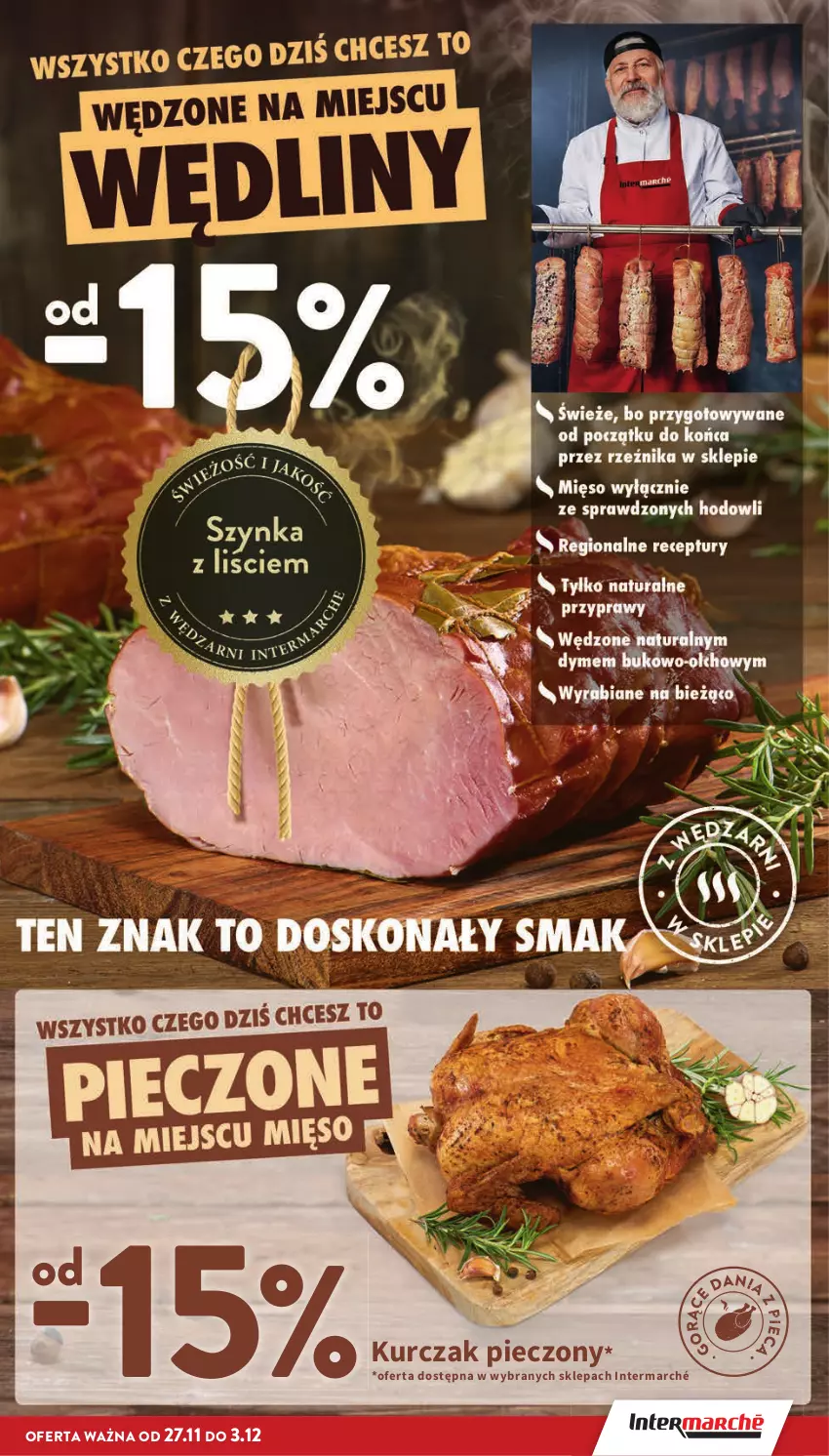 Gazetka promocyjna Intermarche - Gazetka promocyjna - ważna 27.11 do 03.12.2025 - strona 36 - produkty: Kurczak, Piec