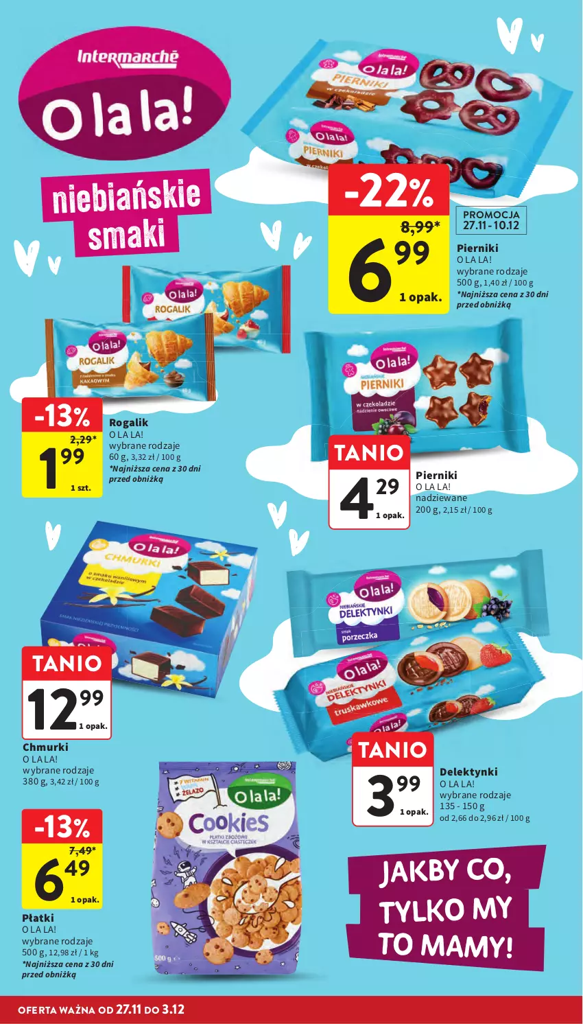 Gazetka promocyjna Intermarche - Gazetka promocyjna - ważna 27.11 do 03.12.2025 - strona 49 - produkty: Piernik, Rogal