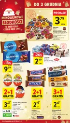 Gazetka promocyjna Intermarche - Gazetka promocyjna - Gazetka - ważna od 03.12 do 03.12.2025 - strona 15 - produkty: Gra, Cukier, Snickers, Zabawka, Wawel, Czekolada, Cukierki, Kinder