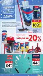 Gazetka promocyjna Intermarche - Gazetka promocyjna - Gazetka - ważna od 03.12 do 03.12.2025 - strona 21 - produkty: Teleskop, Odkurzacz, Por, Mop, Szczotka, Vileda, Wiadro