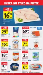 Gazetka promocyjna Intermarche - Gazetka promocyjna - Gazetka - ważna od 03.12 do 03.12.2025 - strona 41 - produkty: Gra, Ryba, Suempol, Stek, Tilapia, Krewetki, Tuńczyk, Dorsz, Graal, Lazur, Lisner