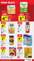 Gazetka promocyjna Intermarche - Gazetka promocyjna - Gazetka - ważna od 03.12 do 03.12.2025 - strona 46 - produkty: Lubella, Makaron, Sos, Mus, Kucharek, Orzeszki, Zupa, Bell, Bonduelle, Bella, Felix, Groch, Orzeszki ziemne, Groszek, Kukurydza, Musztarda