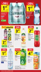 Gazetka promocyjna Intermarche - Gazetka promocyjna - Gazetka - ważna od 03.12 do 03.12.2025 - strona 53 - produkty: Nałęczowianka, Mus, Gra, Kaktus, Ananas, Kiwi, Hellena, Limonka, Szyna, Woda mineralna, Napój niegazowany, Woda, Wino, Napój, Cisowianka, Nektar, Hortex