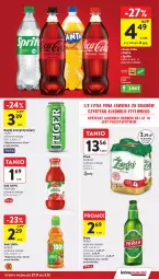 Gazetka promocyjna Intermarche - Gazetka promocyjna - Gazetka - ważna od 03.12 do 03.12.2025 - strona 54 - produkty: Piwa, Piwo, Sok, Por, Gra, Coca-Cola, Perła, Fortuna, Tiger, Fanta, Kubuś, Sprite, Napój, Fa