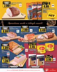 Gazetka promocyjna Topaz - Gazetka - Gazetka - ważna od 28.06 do 28.06.2023 - strona 13 - produkty: Pekpol, Parówki, Duda, Szynka, Tarczyński, Kabanos, Fa