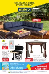 Gazetka promocyjna Makro - [Oferta promocyjna] Artykuły przemysłowe - Gazetka - ważna od 12.07 do 12.07.2021 - strona 1 - produkty: Por, Stolik, Sofa, Pojemnik, Siatka, Sofa 2-osobowa, Narożnik, Grill, Fa