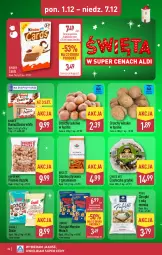 Gazetka promocyjna Aldi - Pełna oferta - Gazetka - ważna od 07.12 do 07.12.2025 - strona 22 - produkty: Orzechy włoskie, Piernik, Puf, Kinder Bueno, Chrupki, Lorenz, Monster Munch, Kinder