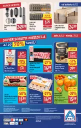 Gazetka promocyjna Aldi - Pełna oferta - Gazetka - ważna od 07.12 do 07.12.2025 - strona 54 - produkty: Mandarynki, Rycki Edam, Ser, Por, Klementynki, Kawa ziarnista, Jaja, Lokówka, Mięsne specjały, Kawa, O nas, Panasonic, Baterie alkaliczne, Edam, Biuro, Obrus, Masło
